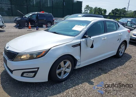 2015 Kia Optima Lx z USA, uszkodzony, nr VIN 5XXGM4A77FG429939